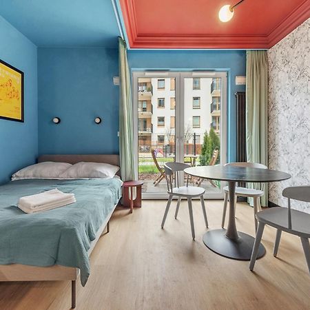 Appartamento Colorful Apt Close To The Center Great Location Varsavia Esterno foto