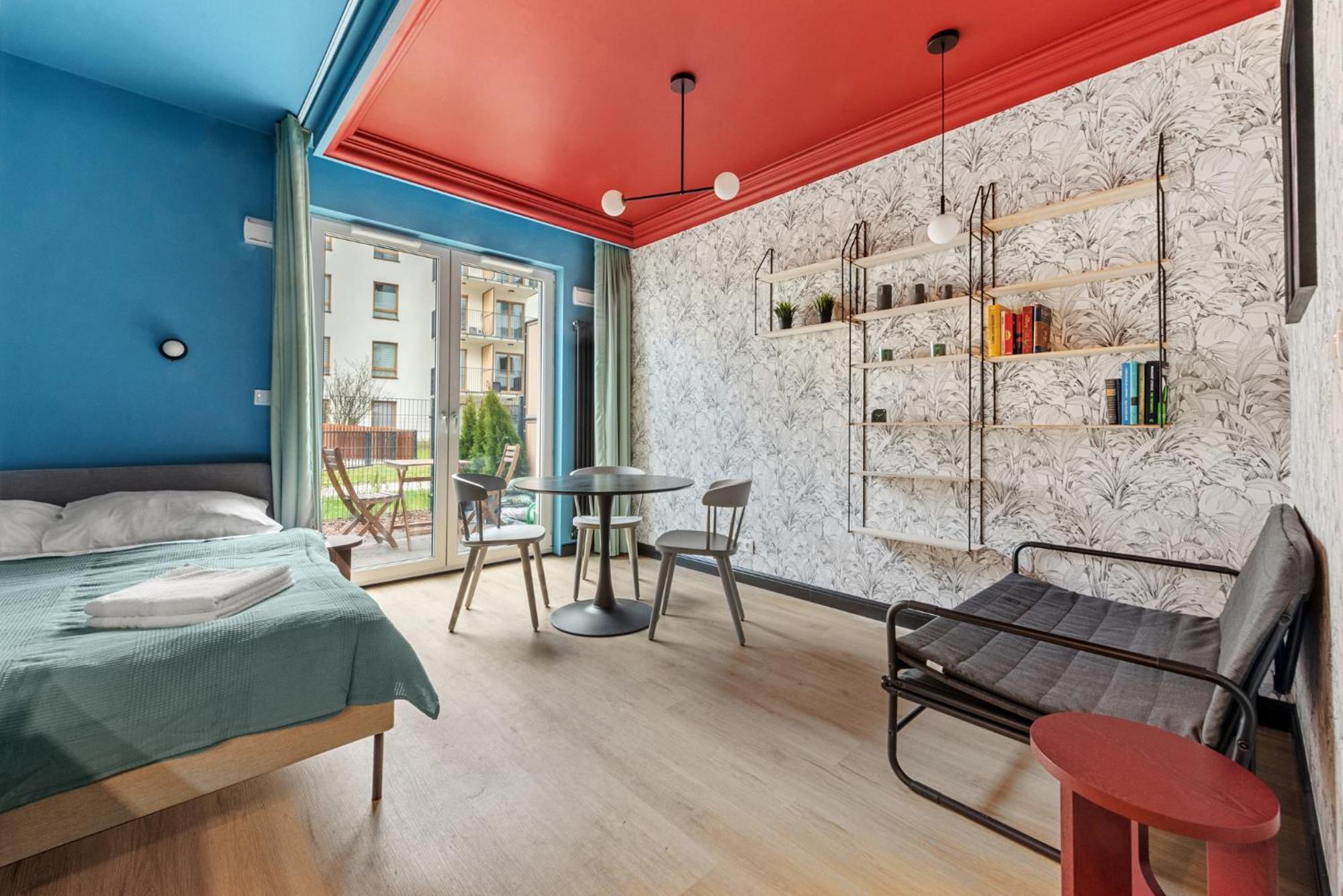 Appartamento Colorful Apt Close To The Center Great Location Varsavia Esterno foto