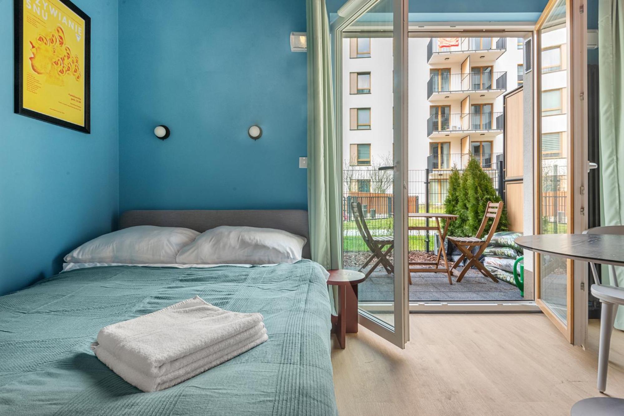 Appartamento Colorful Apt Close To The Center Great Location Varsavia Esterno foto